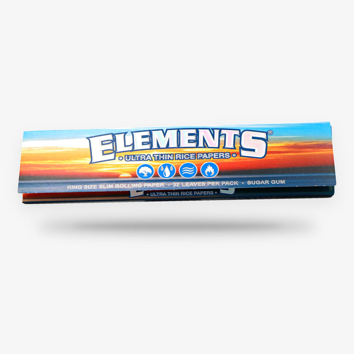 Elements Ultra Thin Rice Papers – King Size